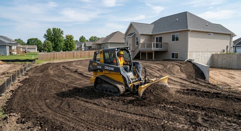 Lot Grading in Atlanta, GA