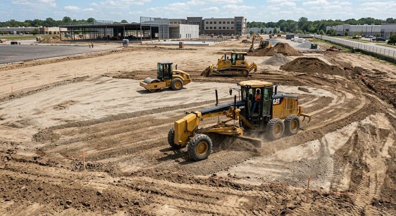 Parking Lot Excavation in Layton, UT