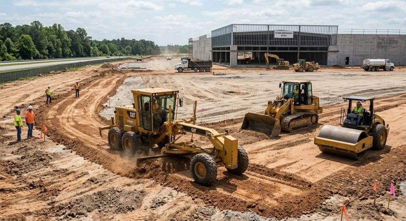 Parking Lot Gravel Repair in Suwanee, GA