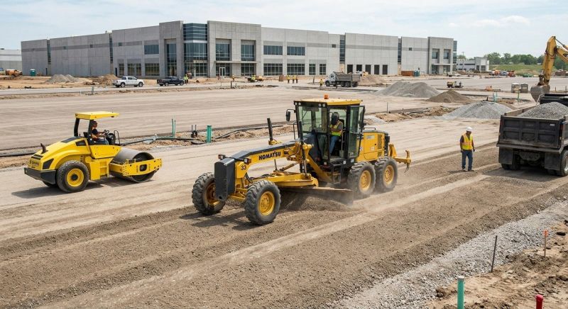 Parking Lot Leveling in Katy, TX